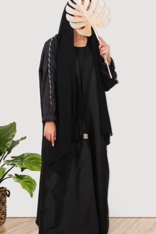 Barbi Crepe  Abaya