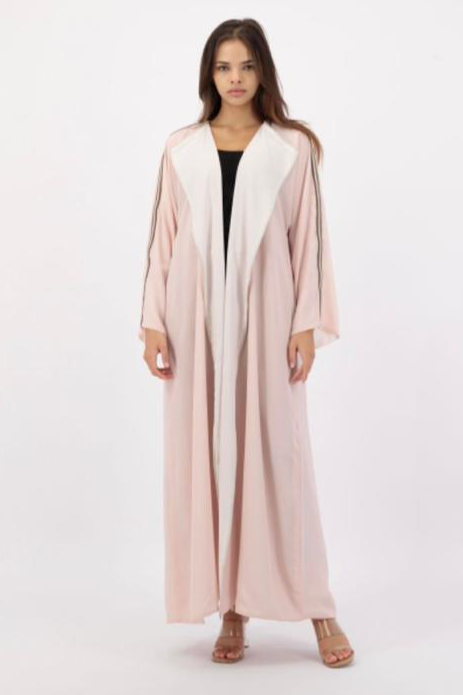 Time less Shella Pink Abaya